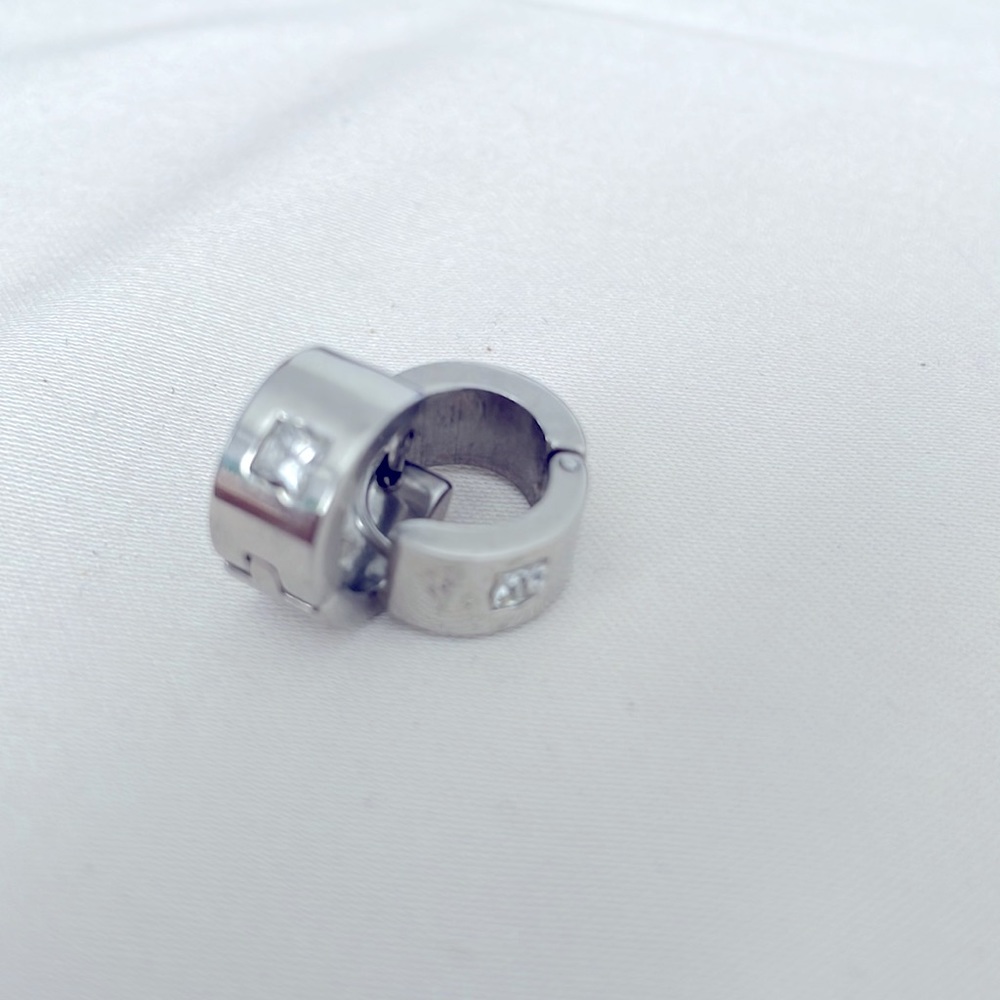 Sterling Steel Earrings